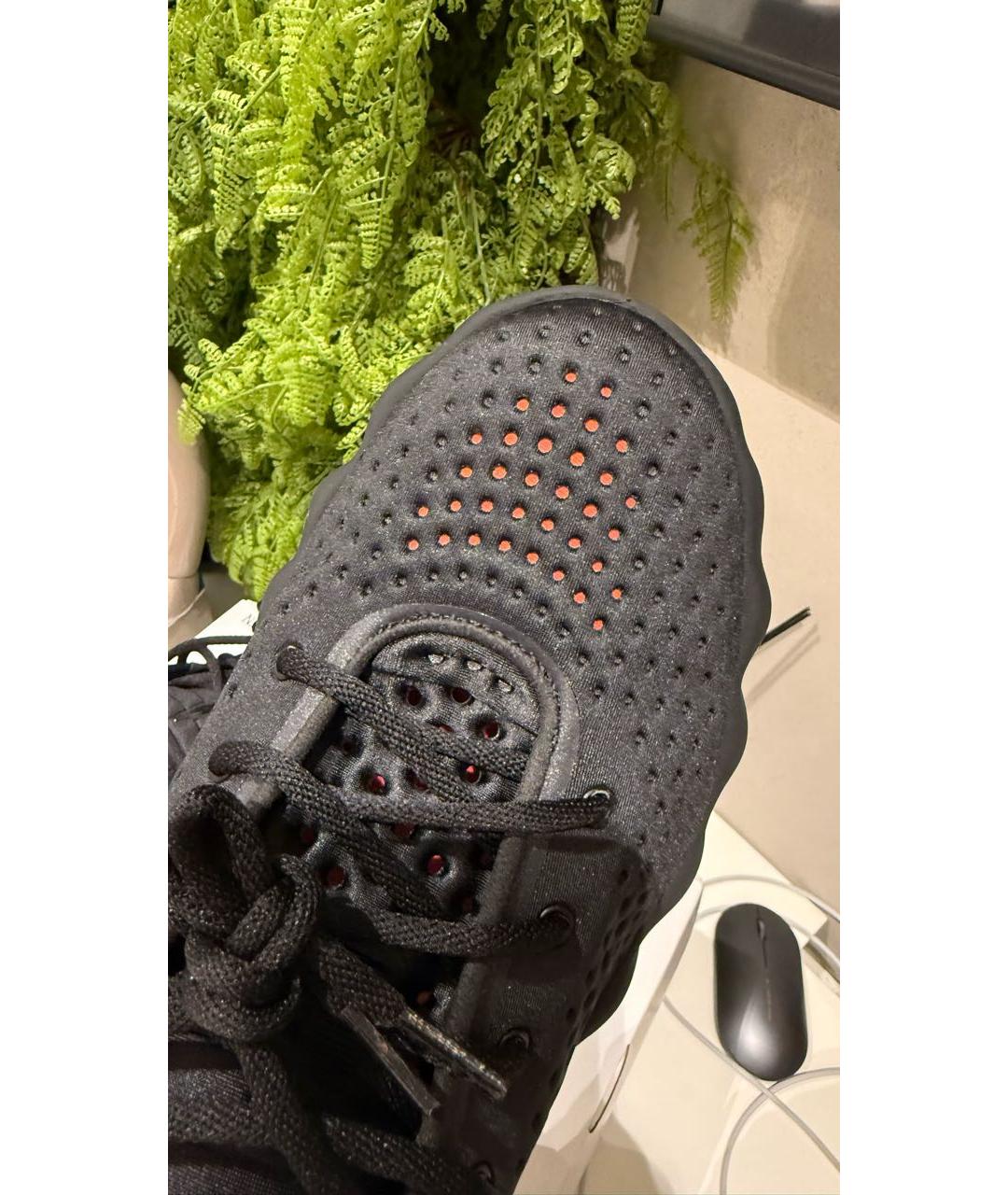 NIKE Черные низкие кроссовки / кеды, фото 2