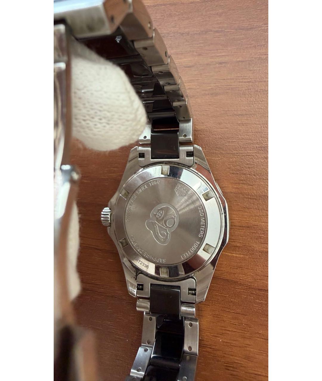 TAG HEUER Серебряные керамические часы, фото 2