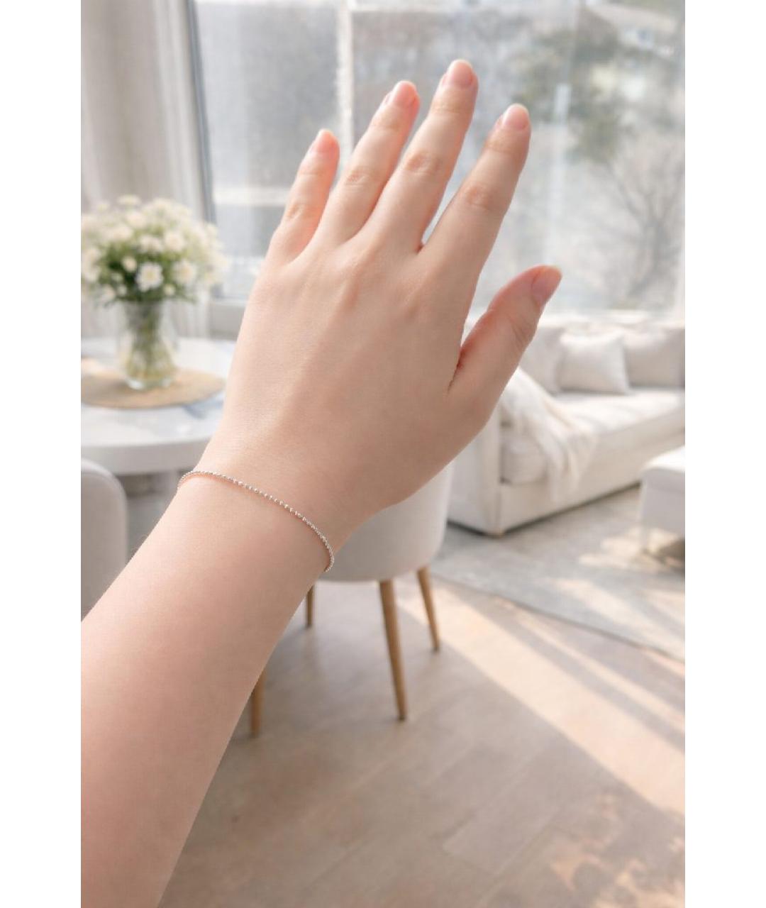 CHLOE Серебрянный серебряный браслет, фото 6