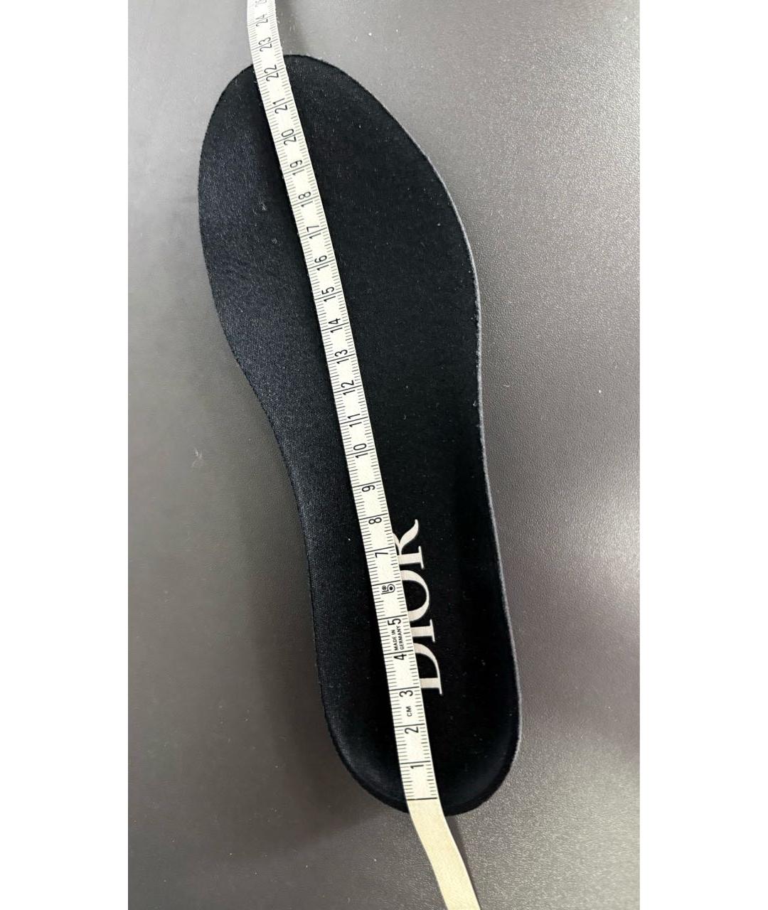 CHRISTIAN DIOR Черные текстильные кроссовки, фото 7