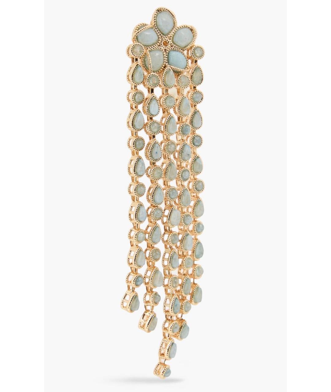 ZIMMERMANN Золотые латунные серьги, фото 3