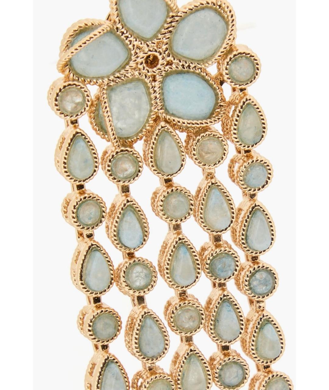 ZIMMERMANN Золотые латунные серьги, фото 5