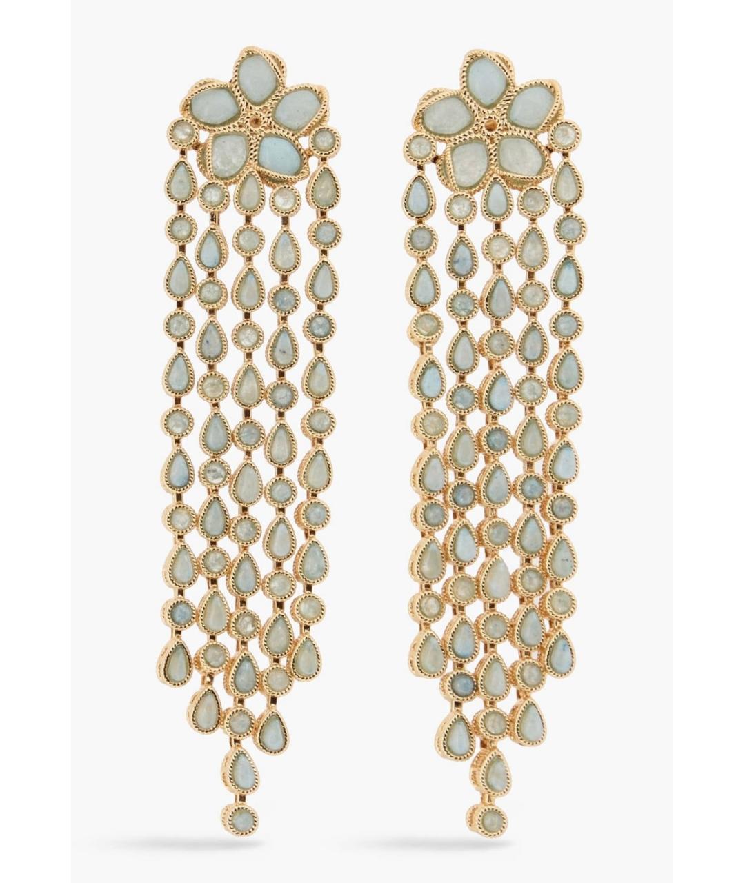 ZIMMERMANN Золотые латунные серьги, фото 6