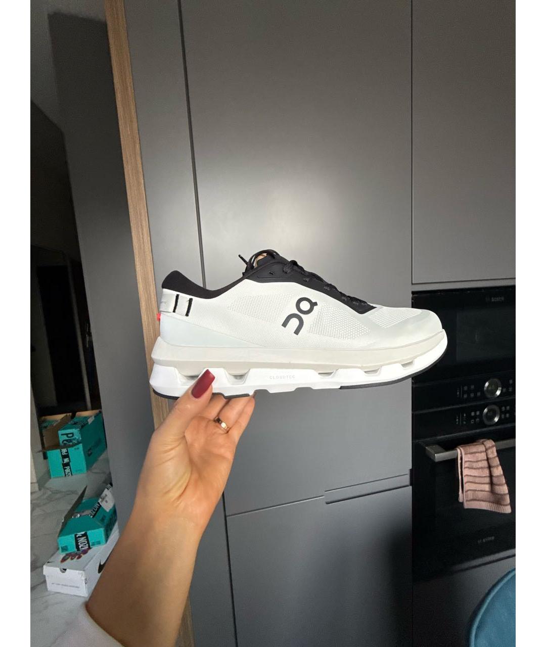 ON Белые низкие кроссовки / кеды, фото 4