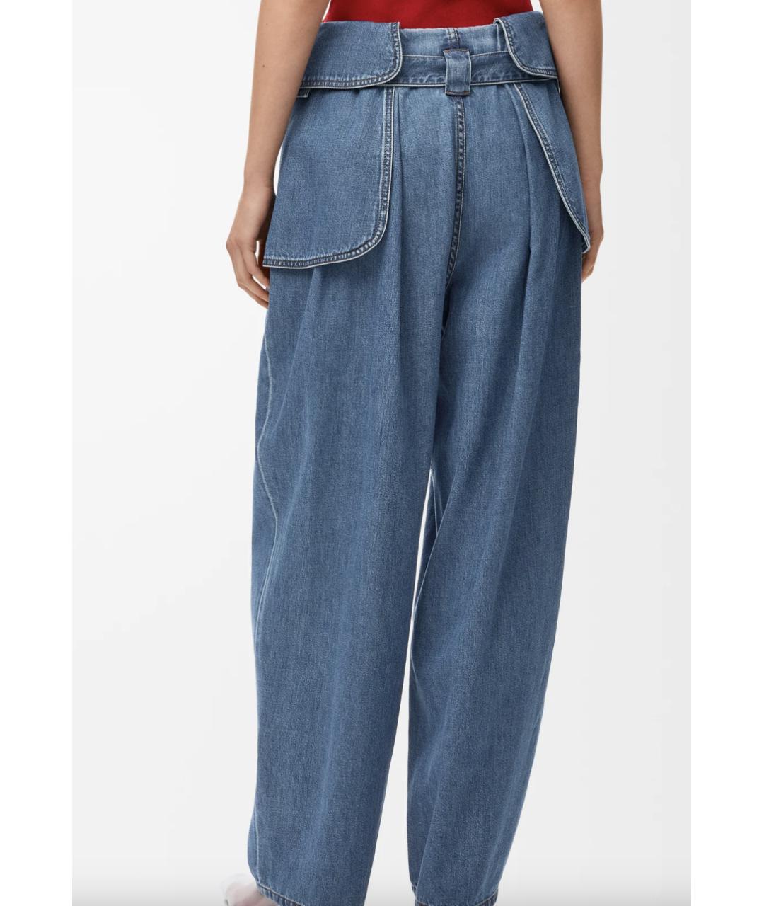 LOEWE Голубой хлопковый костюм с брюками, фото 4