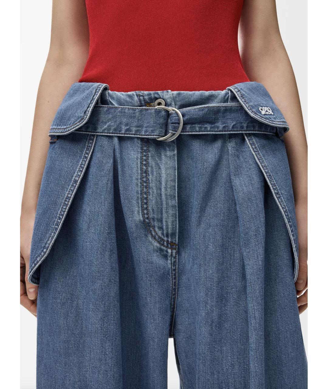 LOEWE Голубой хлопковый костюм с брюками, фото 5