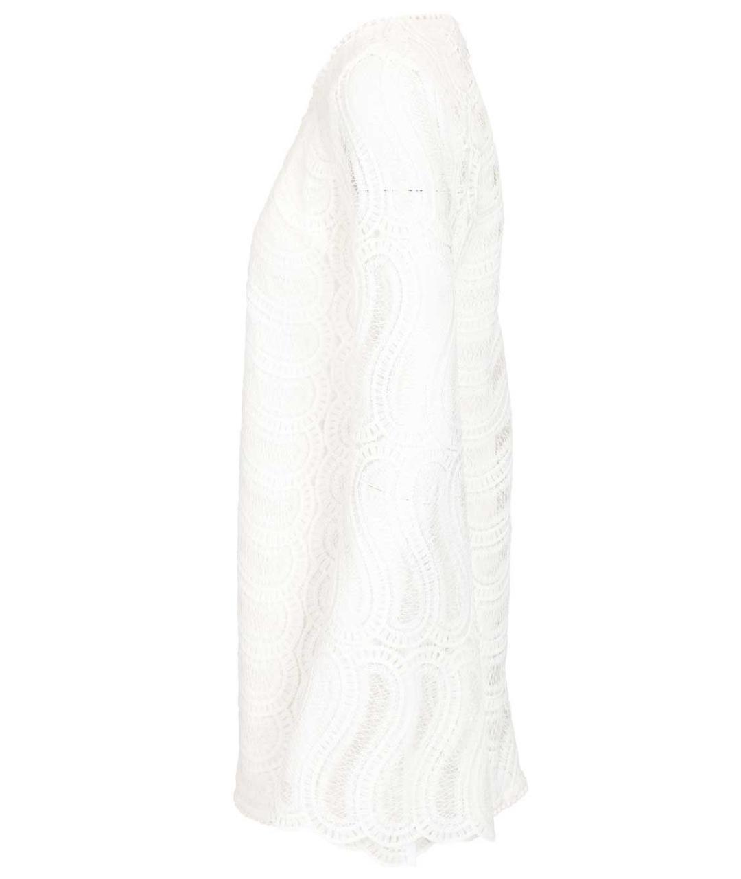 RAQUEL DINIZ Белое полиэстеровое платье, фото 3