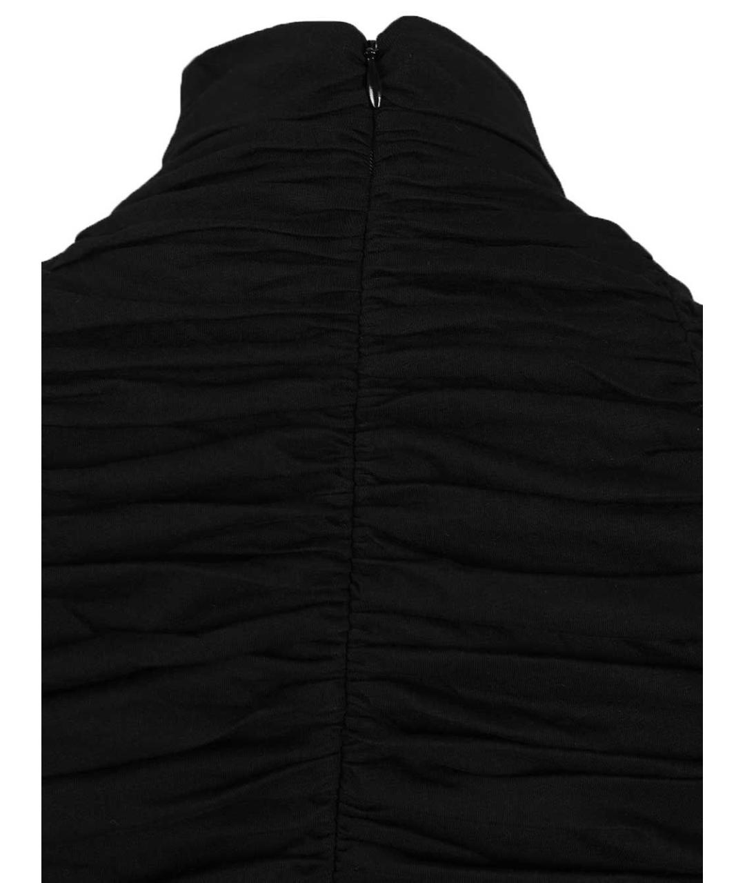 DRIES VAN NOTEN Черная хлопковая блузы, фото 6