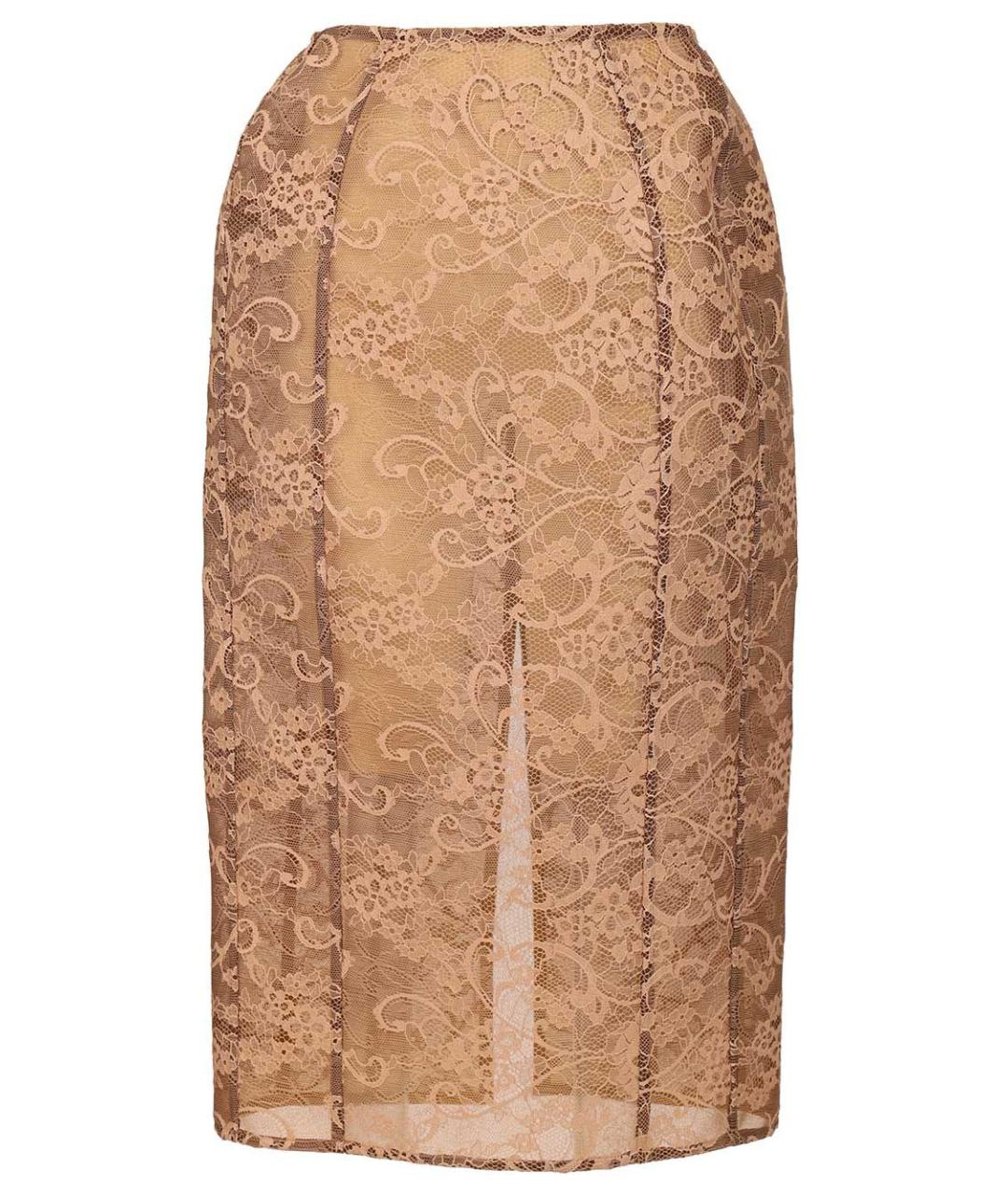 ACNE STUDIOS Розовая хлопковая юбка миди, фото 1