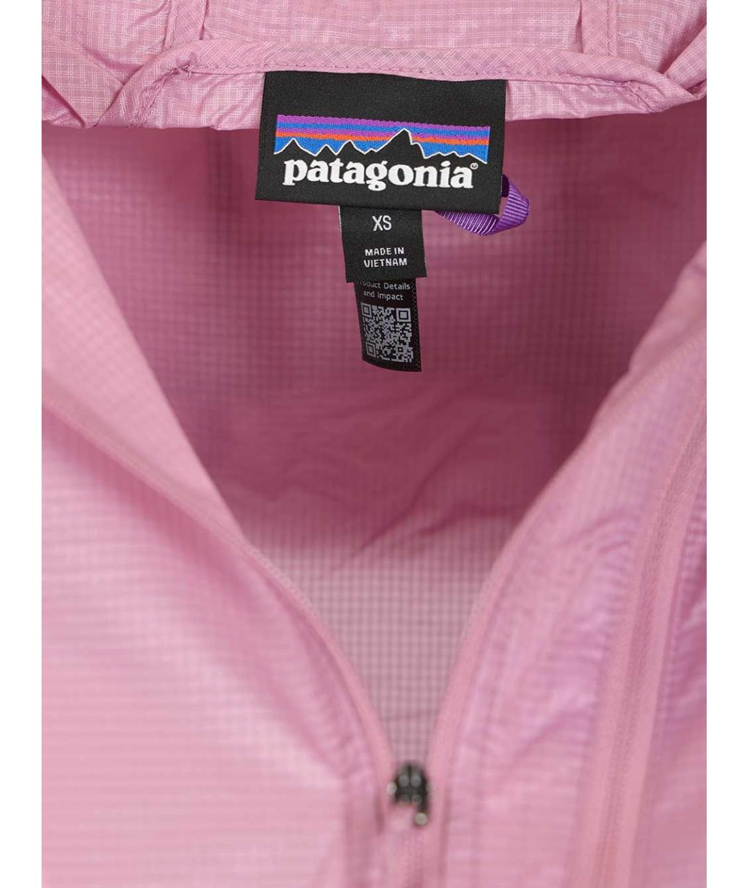 PATAGONIA Розовая полиамидовая куртка, фото 4