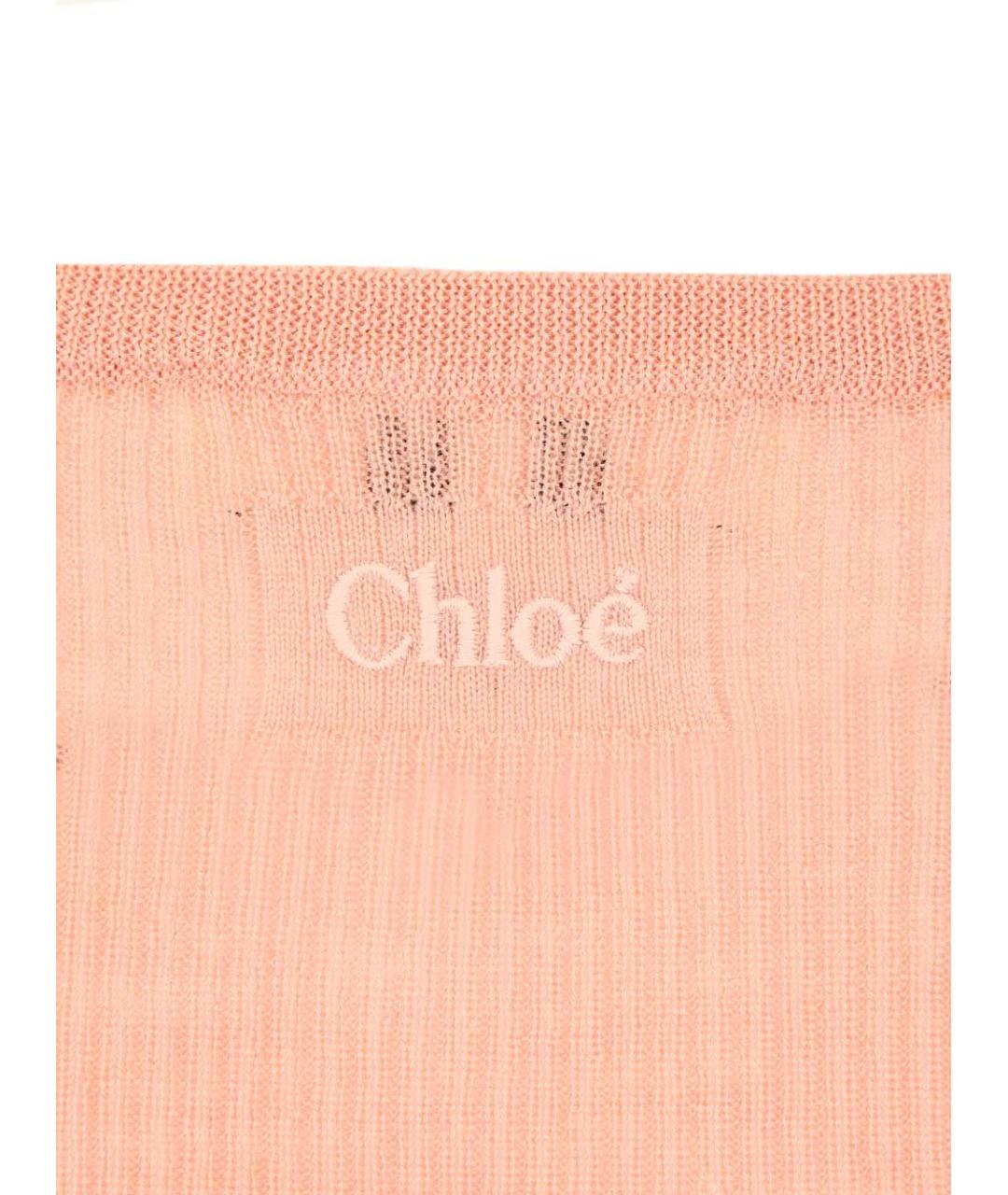 CHLOE Розовый джемпер / свитер, фото 5