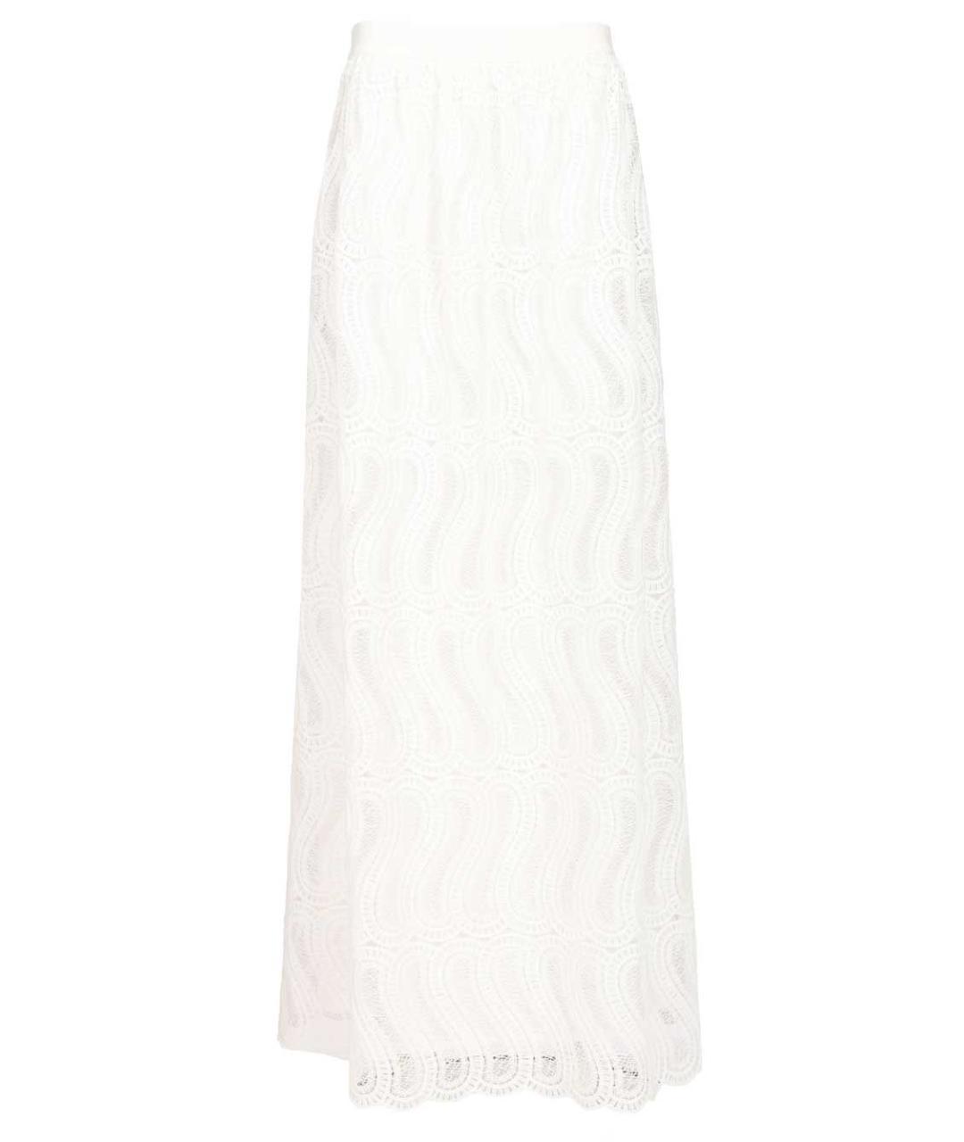 RAQUEL DINIZ Белая юбка миди, фото 1