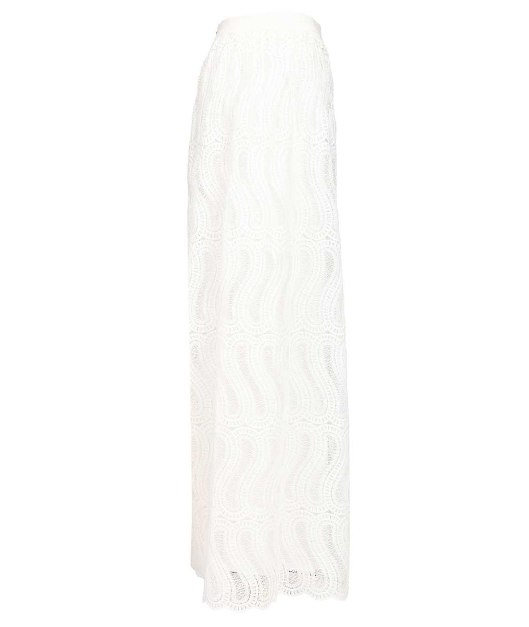 RAQUEL DINIZ Белая юбка миди, фото 3