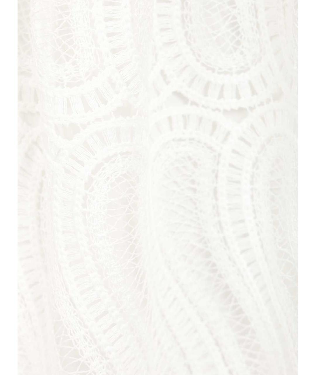 RAQUEL DINIZ Белая юбка миди, фото 5