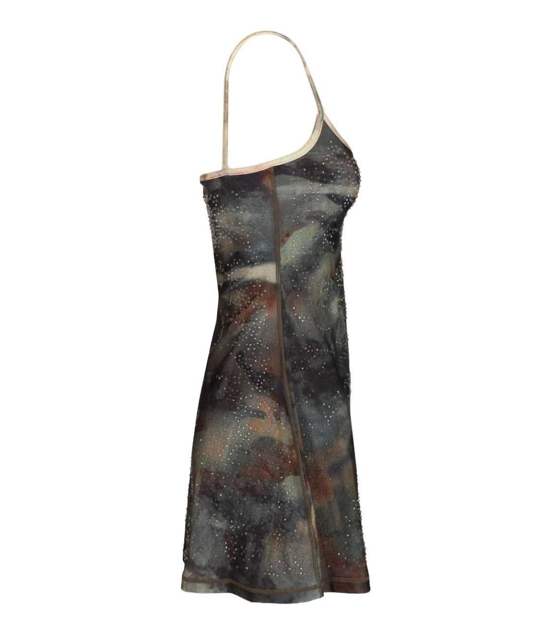 DIESEL Серое повседневное платье, фото 3