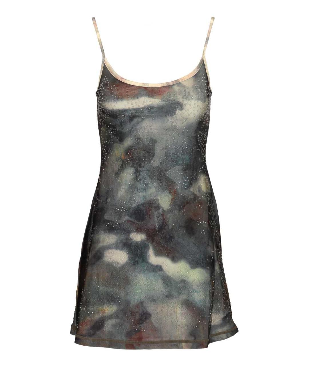 DIESEL Серое повседневное платье, фото 1