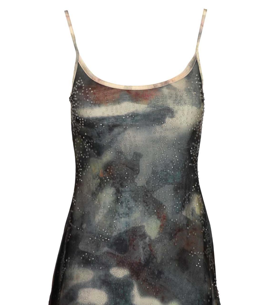 DIESEL Серое повседневное платье, фото 4