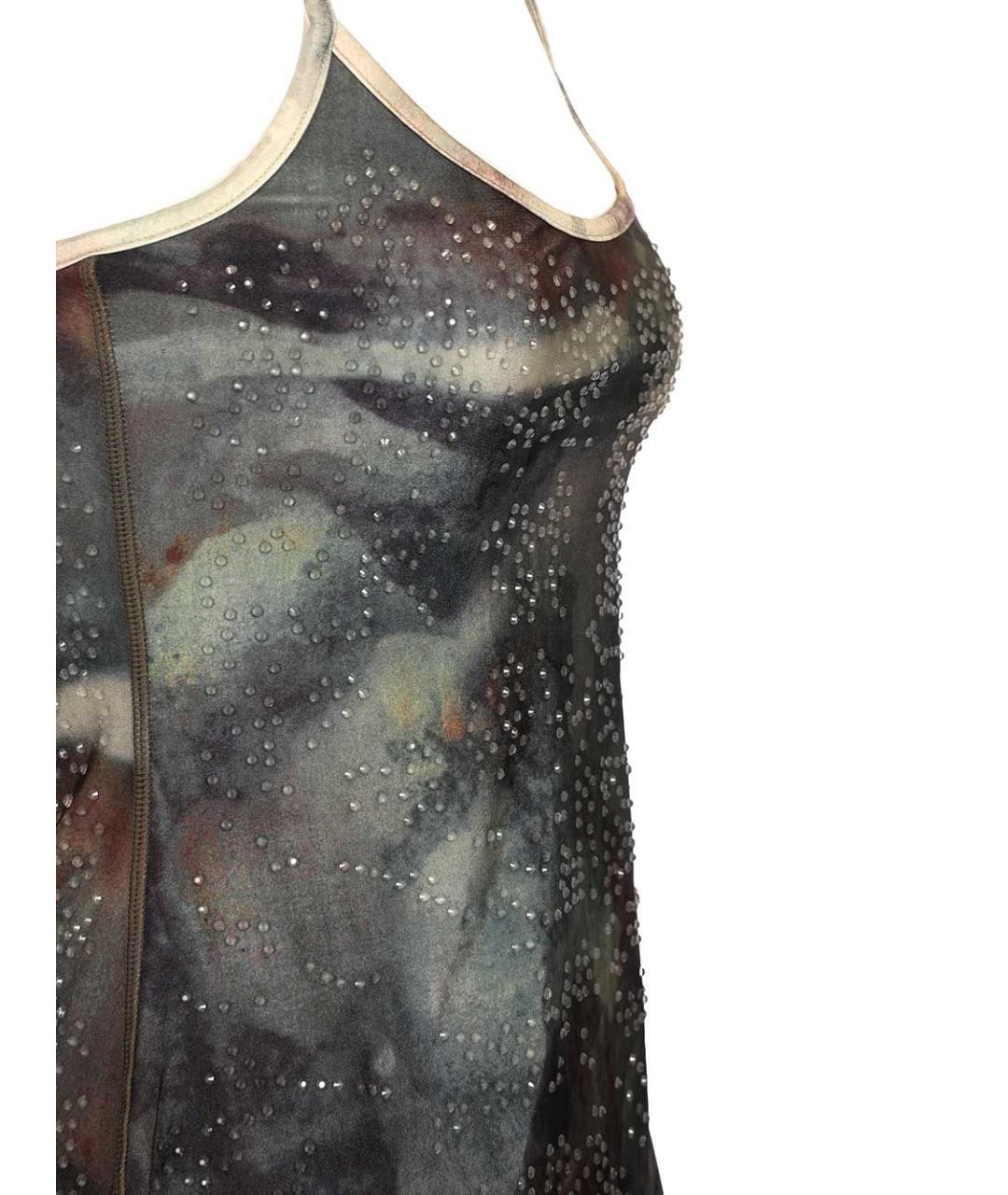 DIESEL Серое повседневное платье, фото 5