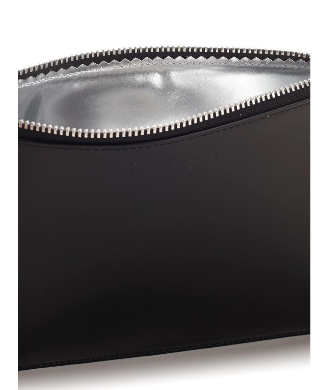 COMME DES GARÇONS WALLET Черный кожаный кошелек, фото 4