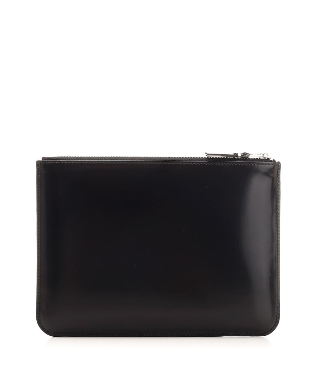 COMME DES GARÇONS WALLET Черный кожаный кошелек, фото 3