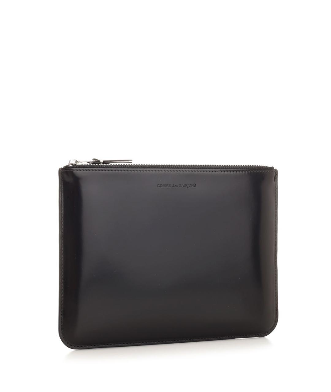 COMME DES GARÇONS WALLET Черный кожаный кошелек, фото 2