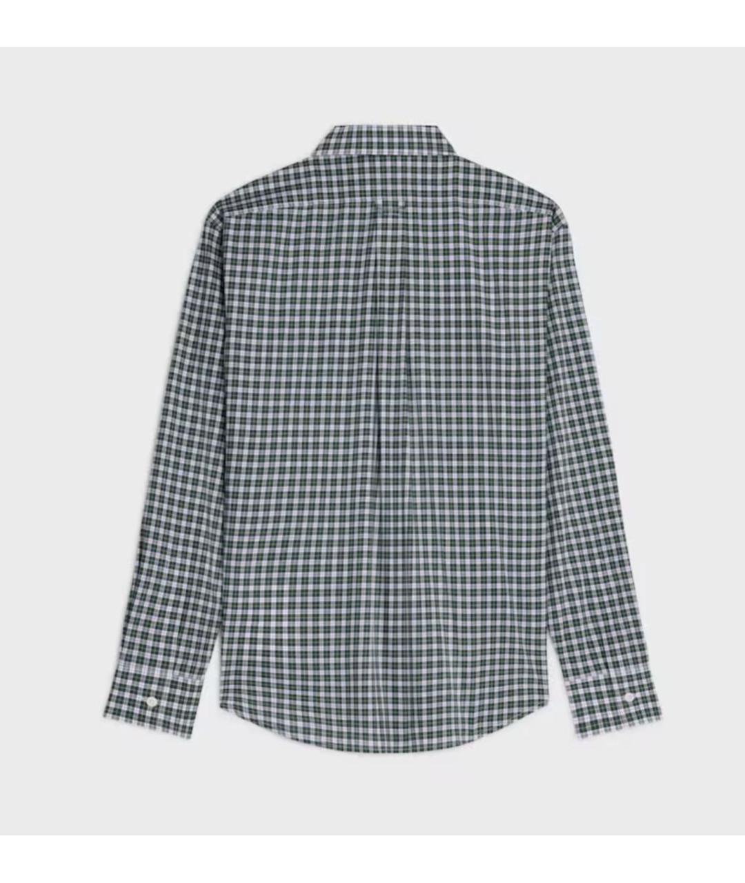 CELINE Зеленая хлопковая классическая рубашка, фото 2