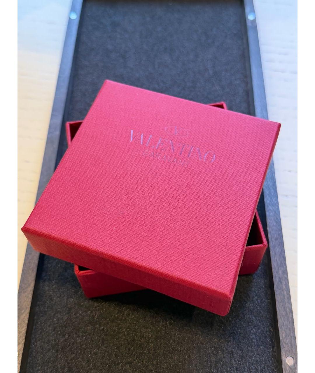 VALENTINO Голубой кожаный браслет, фото 6