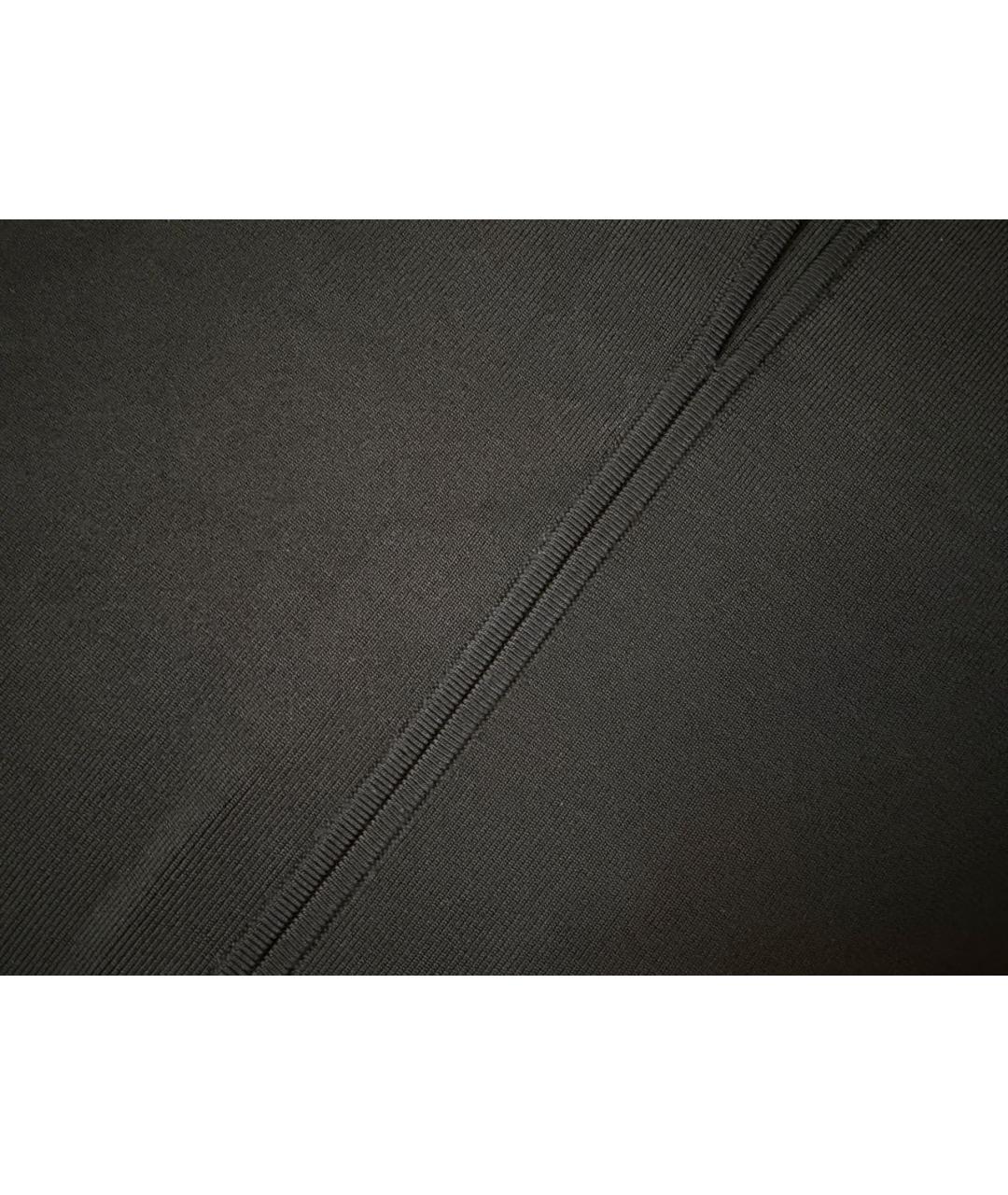 T BY ALEXANDER WANG Черное вискозное вечернее платье, фото 6