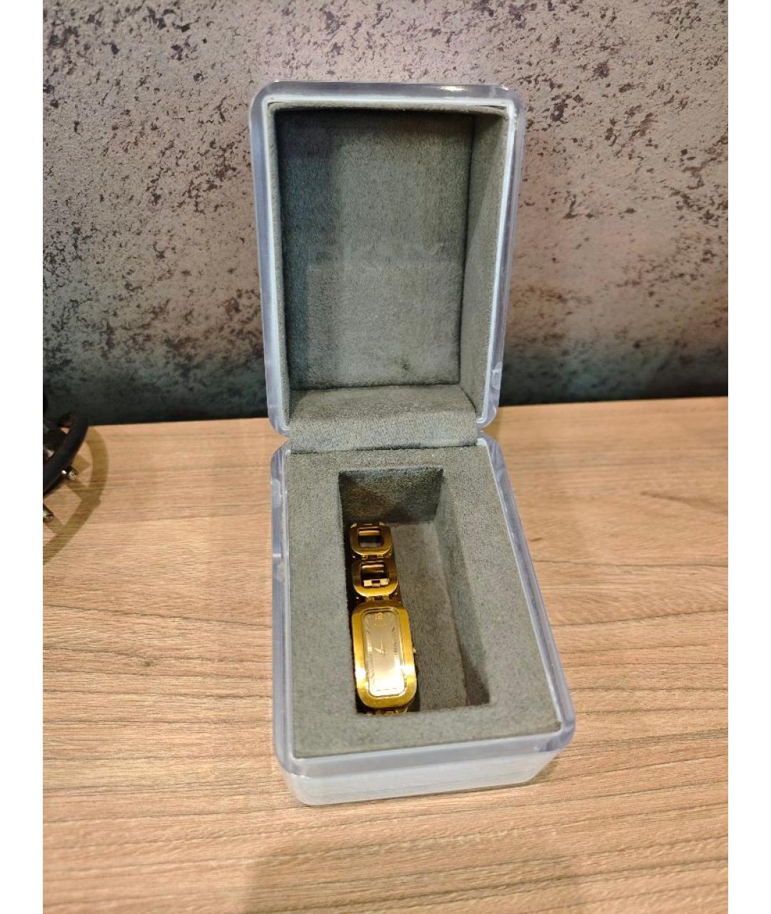 DKNY Золотые металлические часы, фото 8