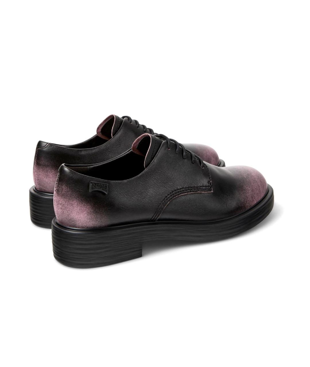 Camper Черные кожаные брогги и оксфорды, фото 3