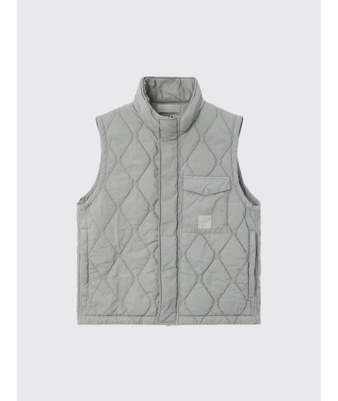 STONE ISLAND Серый жилет, фото 10