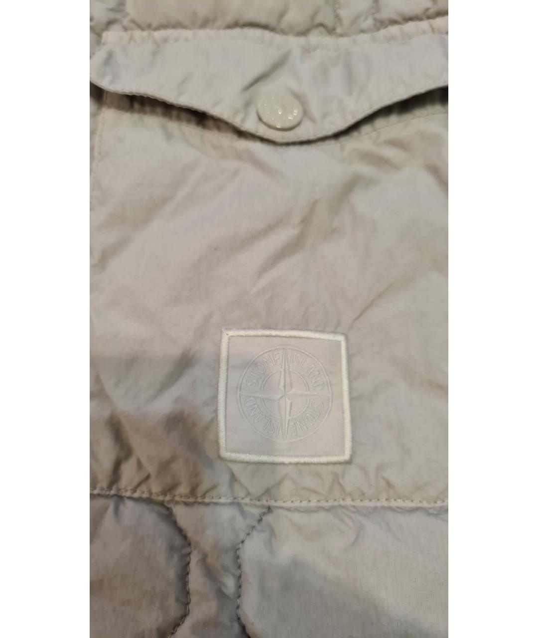 STONE ISLAND Серый жилет, фото 5