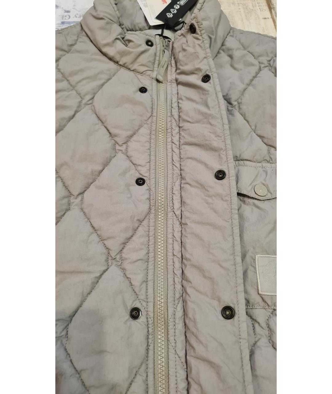 STONE ISLAND Серый жилет, фото 6