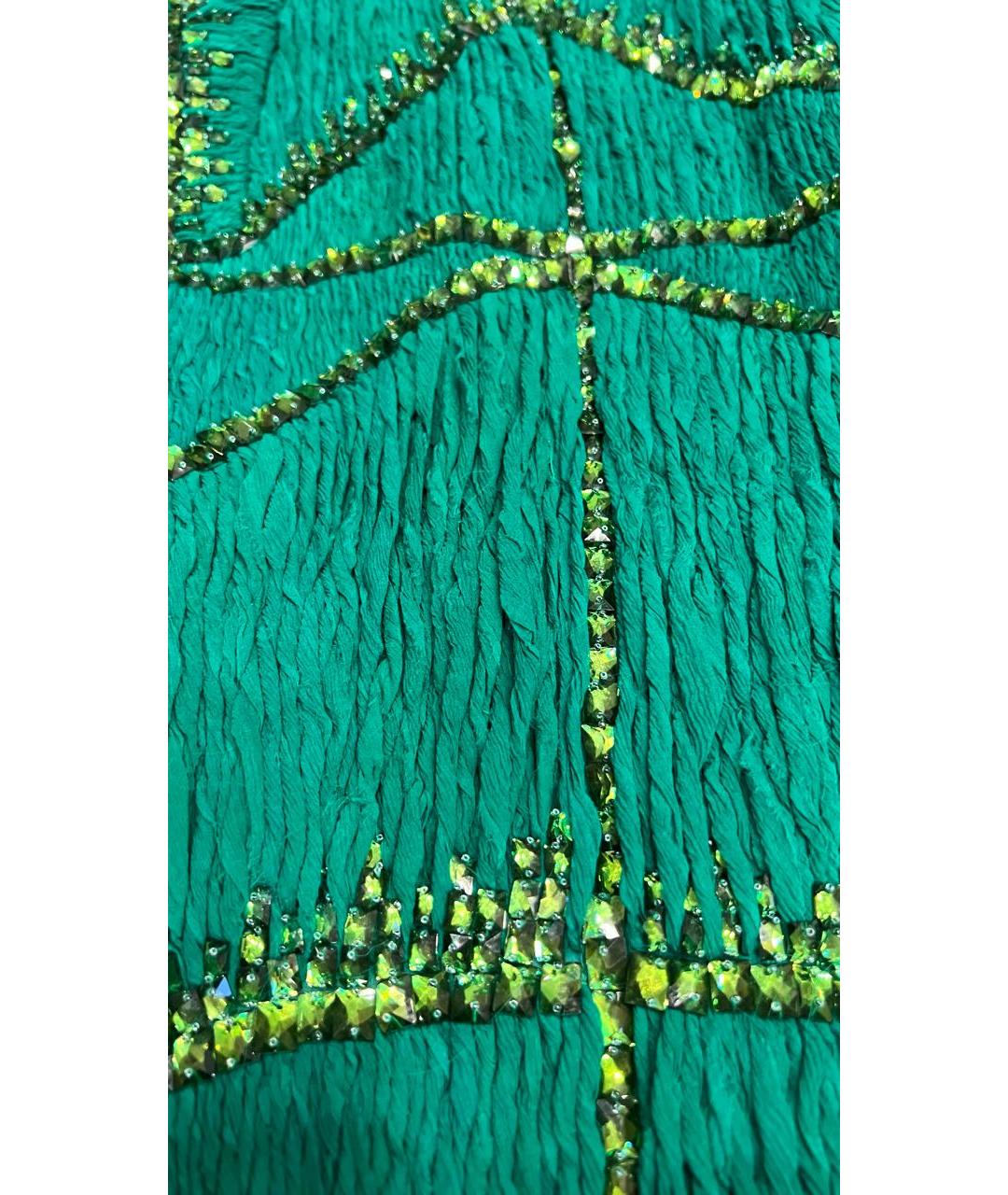 ZUHAIR MURAD Зеленые коктейльное платье, фото 5