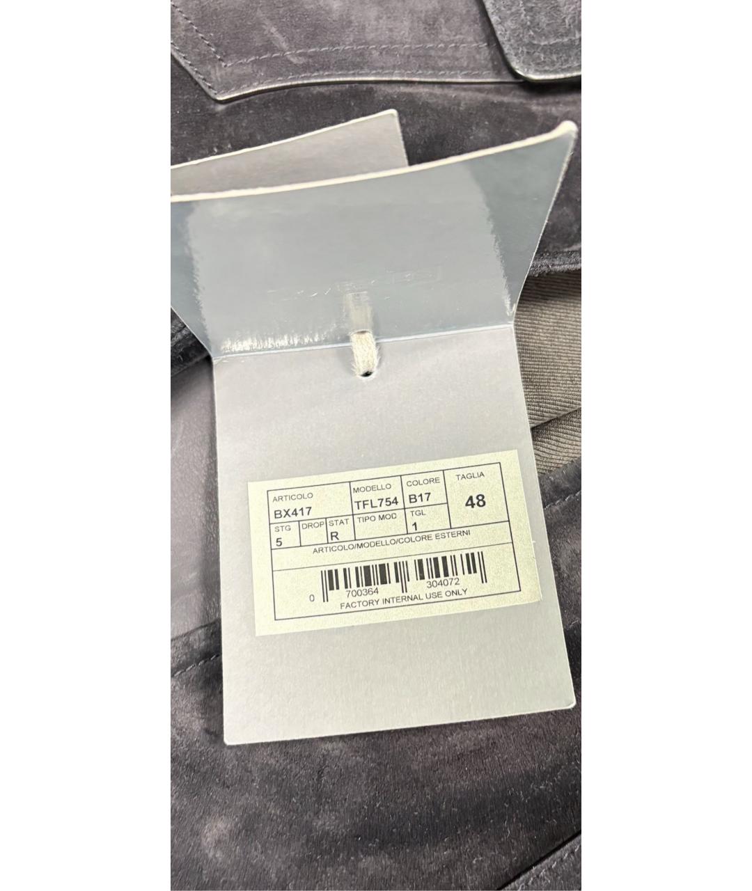 TOM FORD Темно-синяя замшевая куртка, фото 4