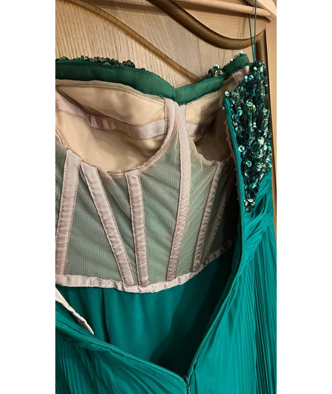 ZUHAIR MURAD Зеленые вечернее платье, фото 5