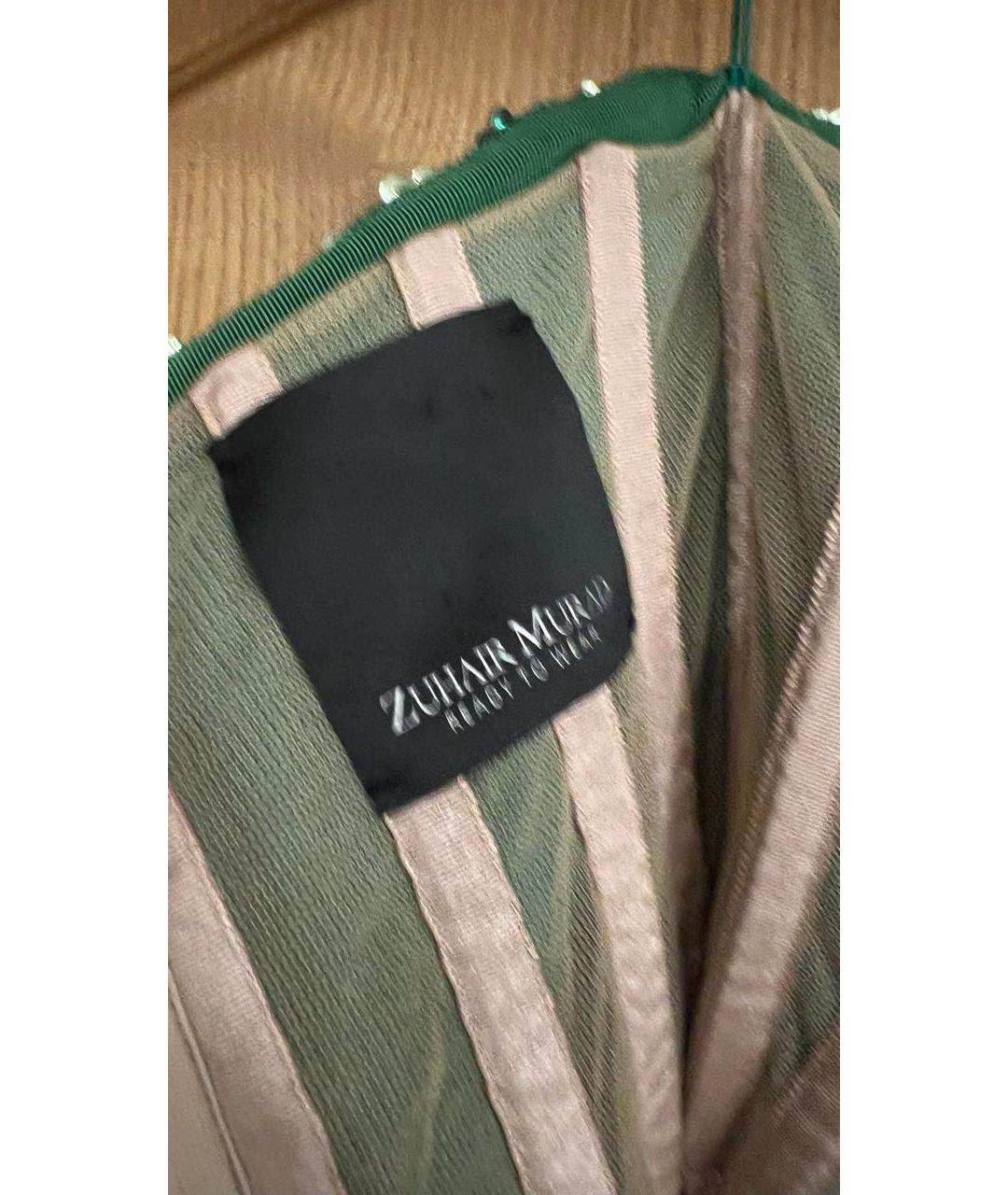 ZUHAIR MURAD Зеленые вечернее платье, фото 3