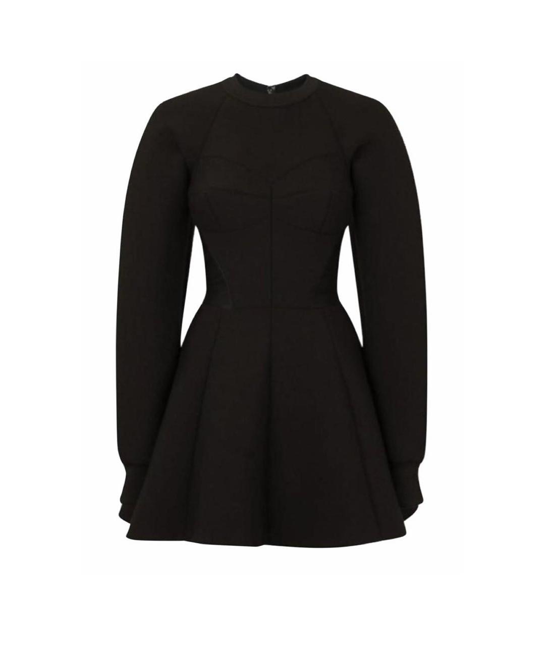 DOLCE&GABBANA Черное хлопковое платье, фото 9