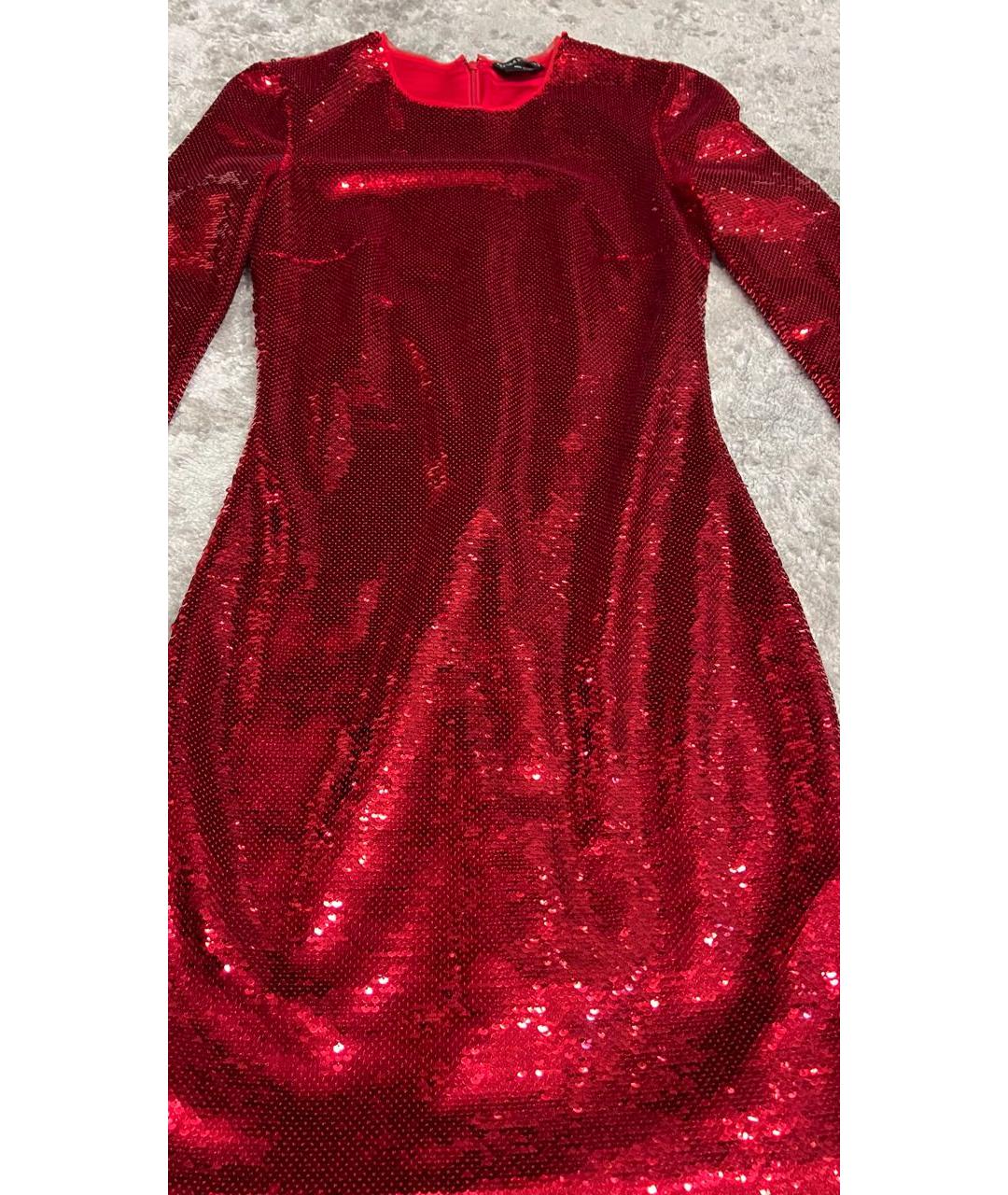 TOM FORD Красное коктейльное платье, фото 4