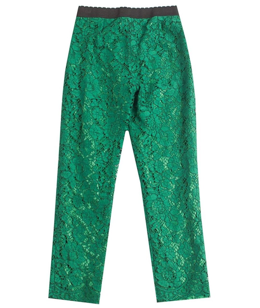 DOLCE & GABBANA KIDS Зеленые хлопковые брюки и шорты, фото 3