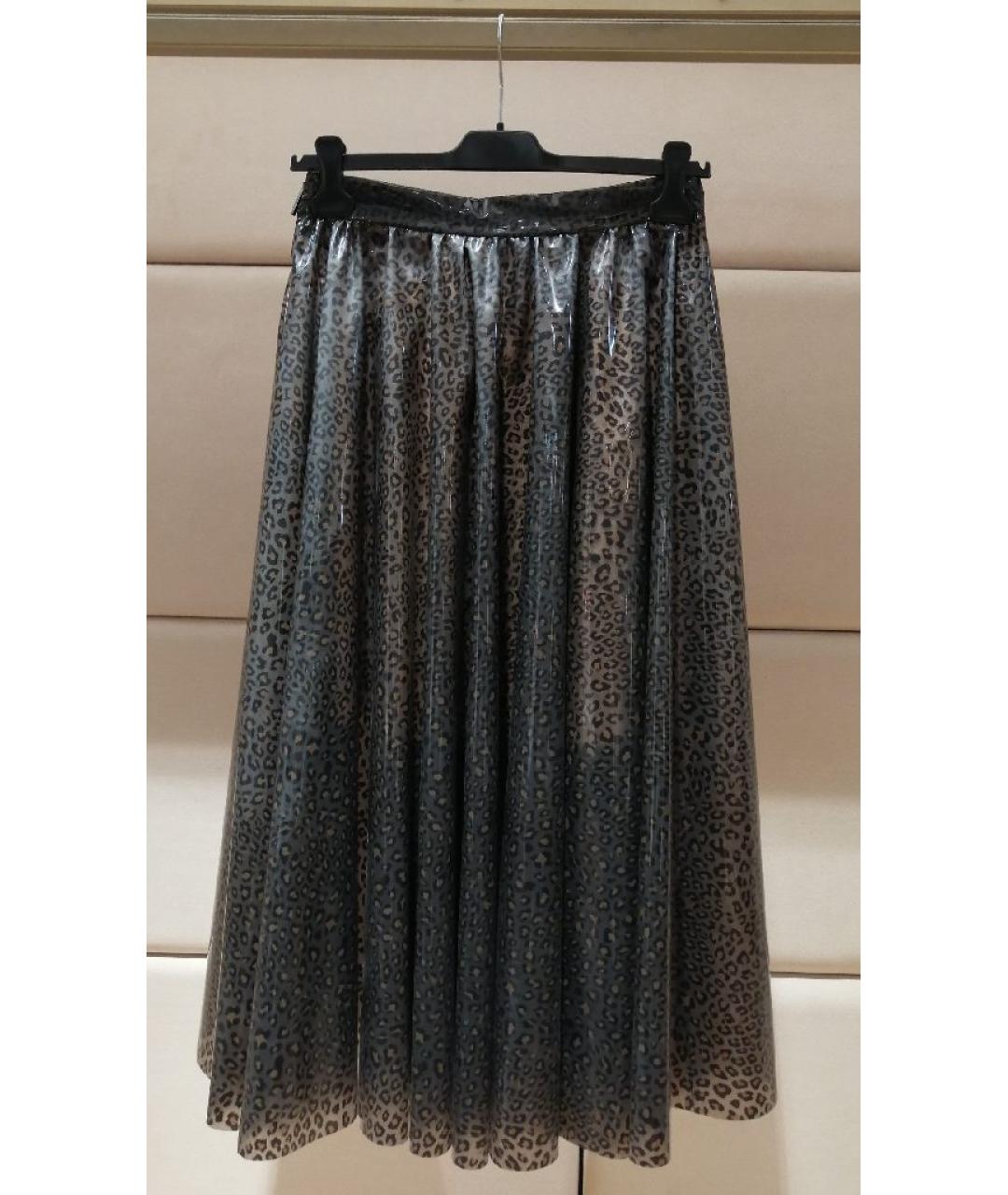 MSGM Мульти юбка миди, фото 2