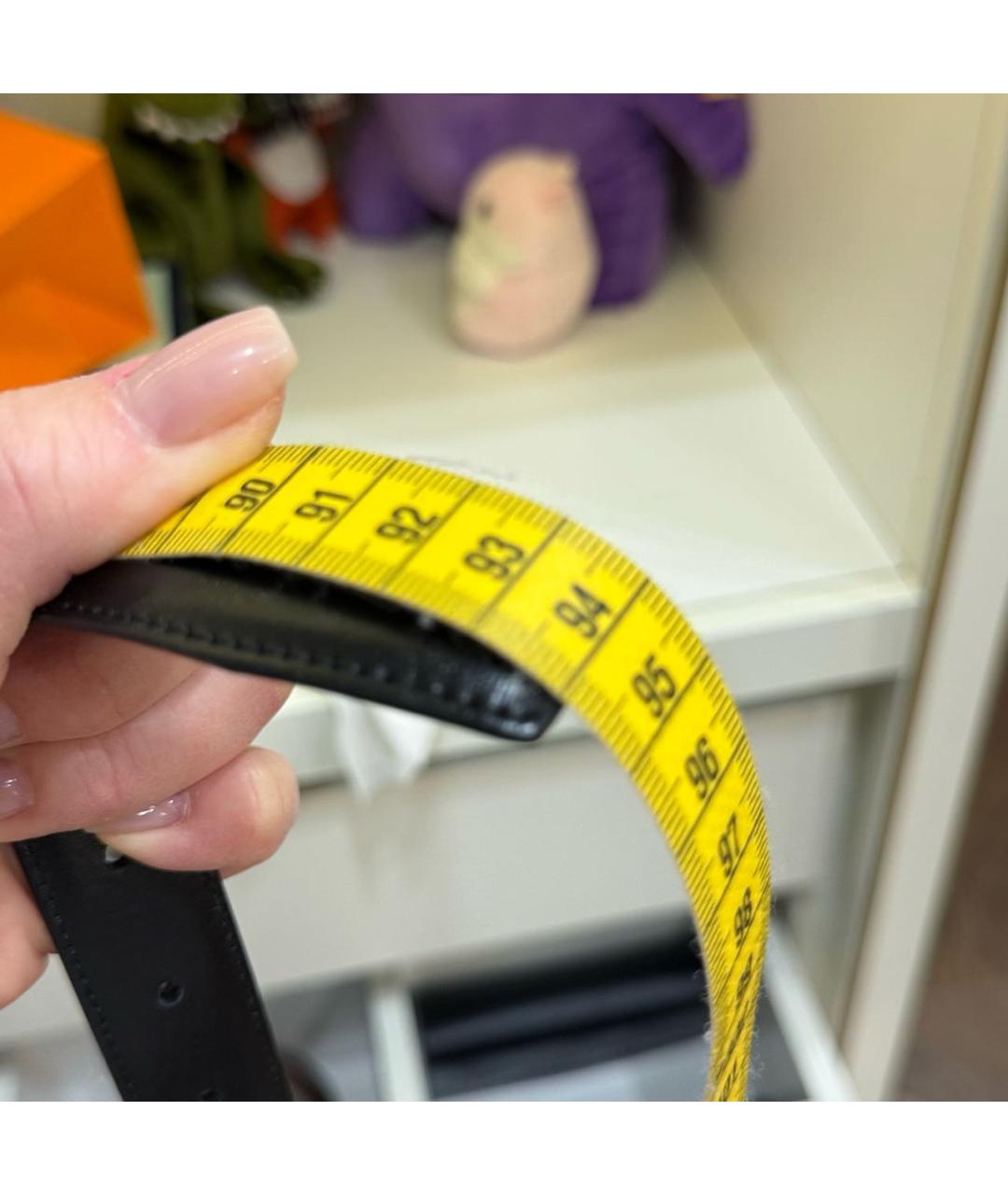 CELINE Черная кожаная поясная сумка, фото 3