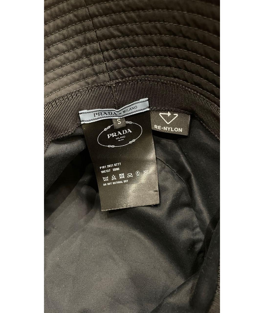 PRADA Черная панама, фото 3