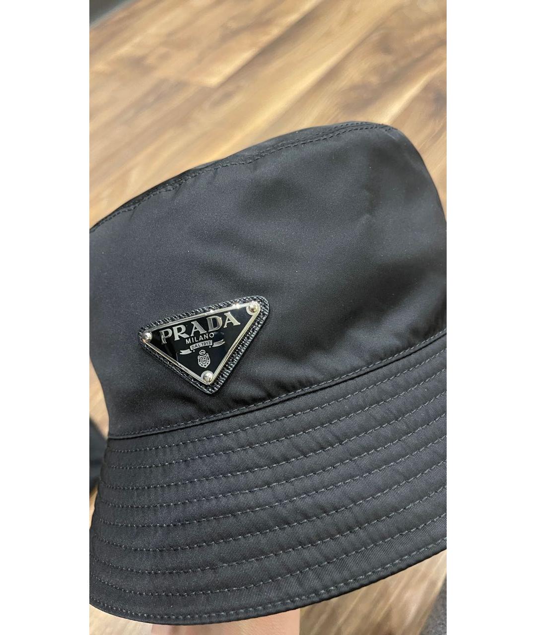 PRADA Черная панама, фото 4