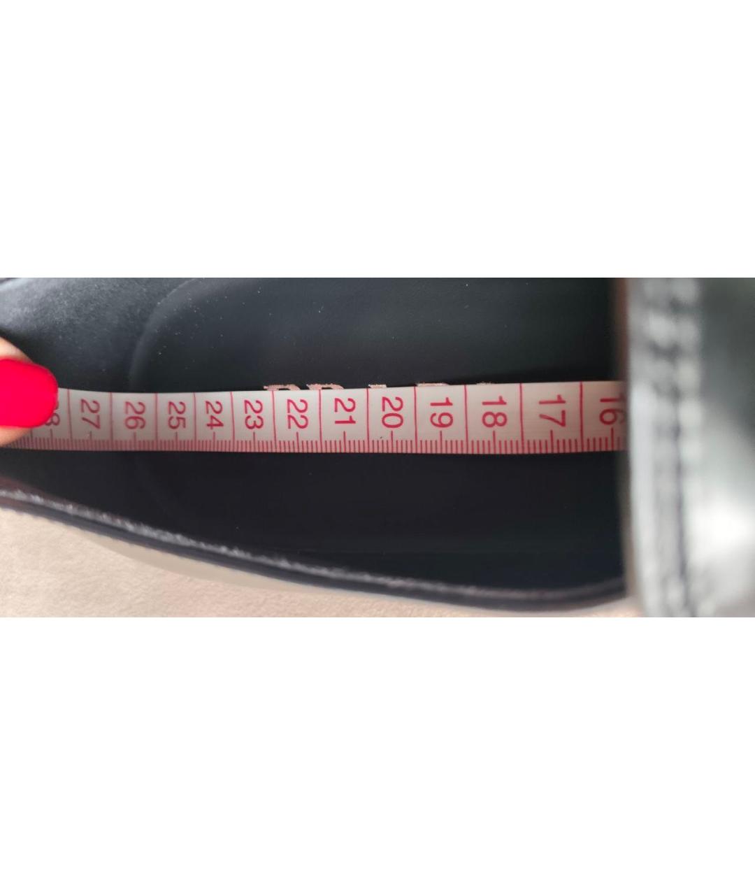 PRADA Черные лоферы из лакированной кожи, фото 7