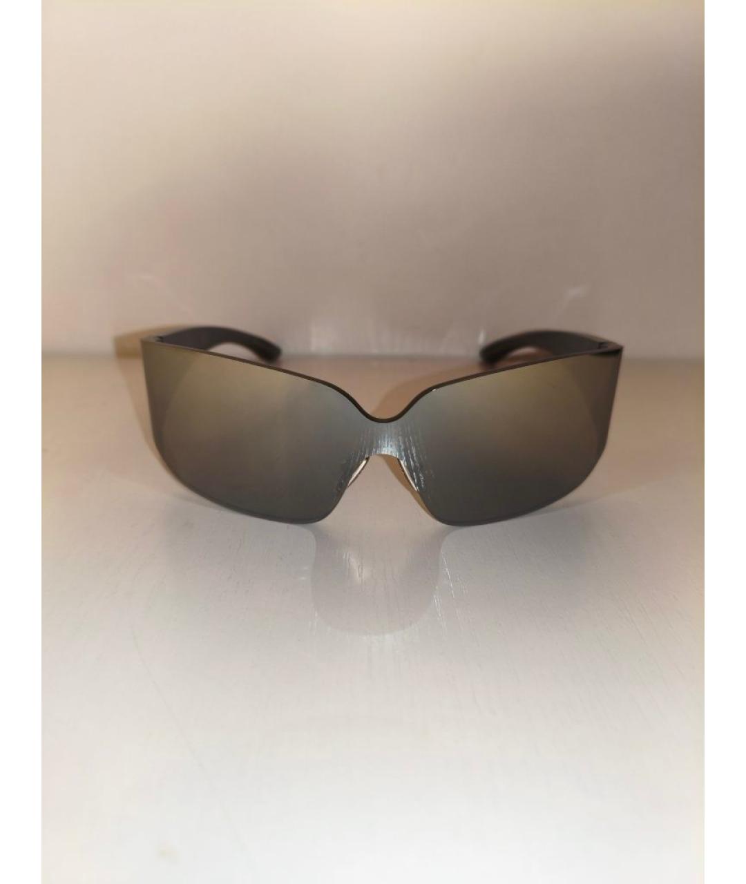 BALENCIAGA Серебряные солнцезащитные очки, фото 7