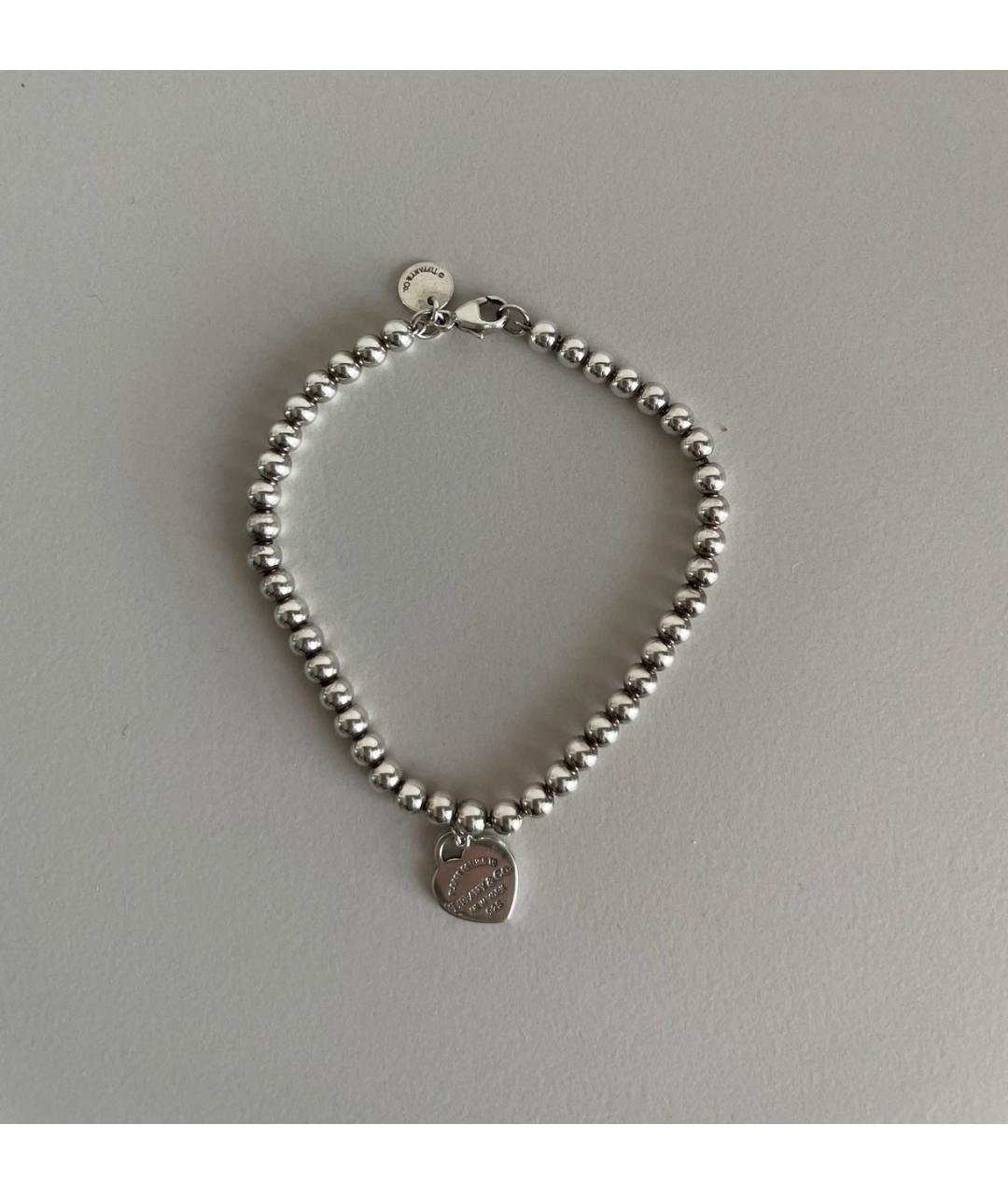 TIFFANY&CO Серебрянный серебряный браслет, фото 2