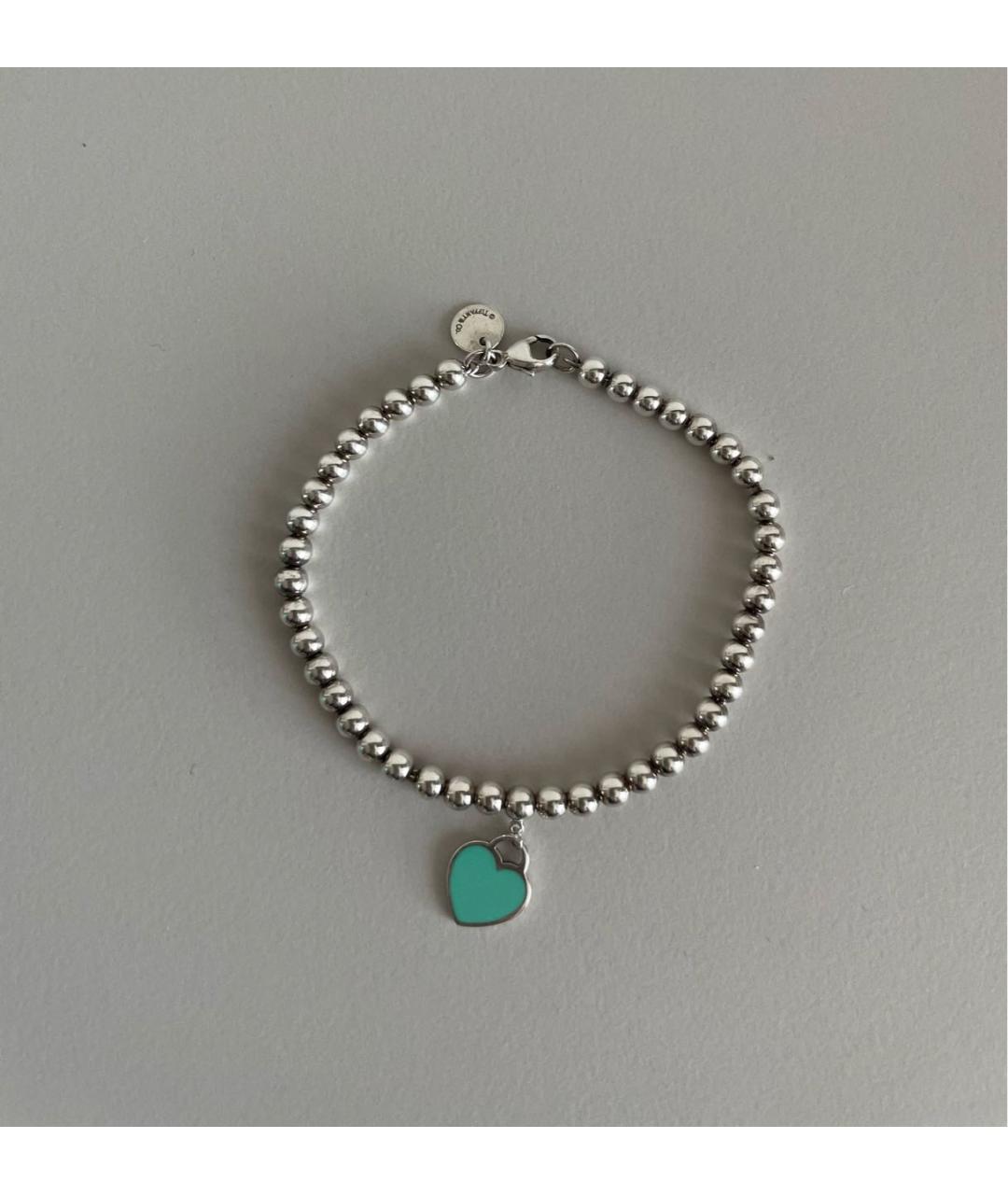 TIFFANY&CO Серебрянный серебряный браслет, фото 4