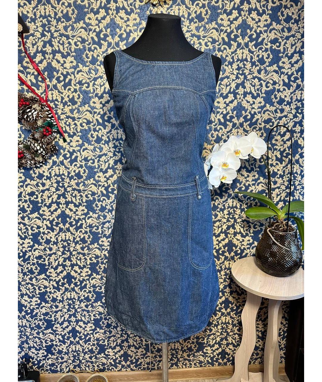 LEVI'S Синий деним сарафан, фото 6