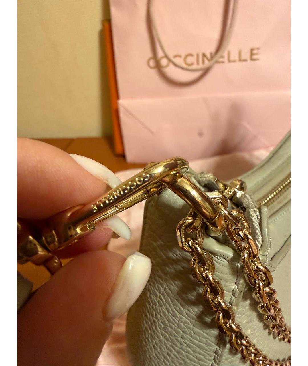 COCCINELLE Кожаная сумка через плечо, фото 7